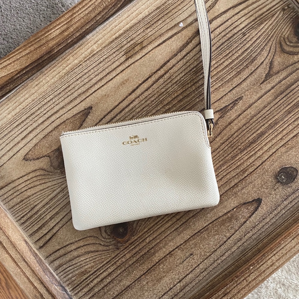 White Coach Wristlet